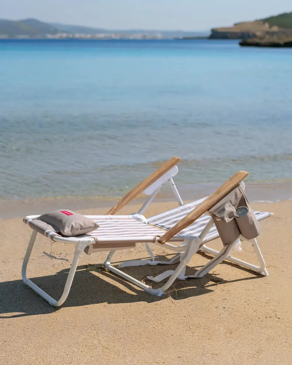 Sedia a sdraio da spiaggia con refrigeratore – MISTRAL