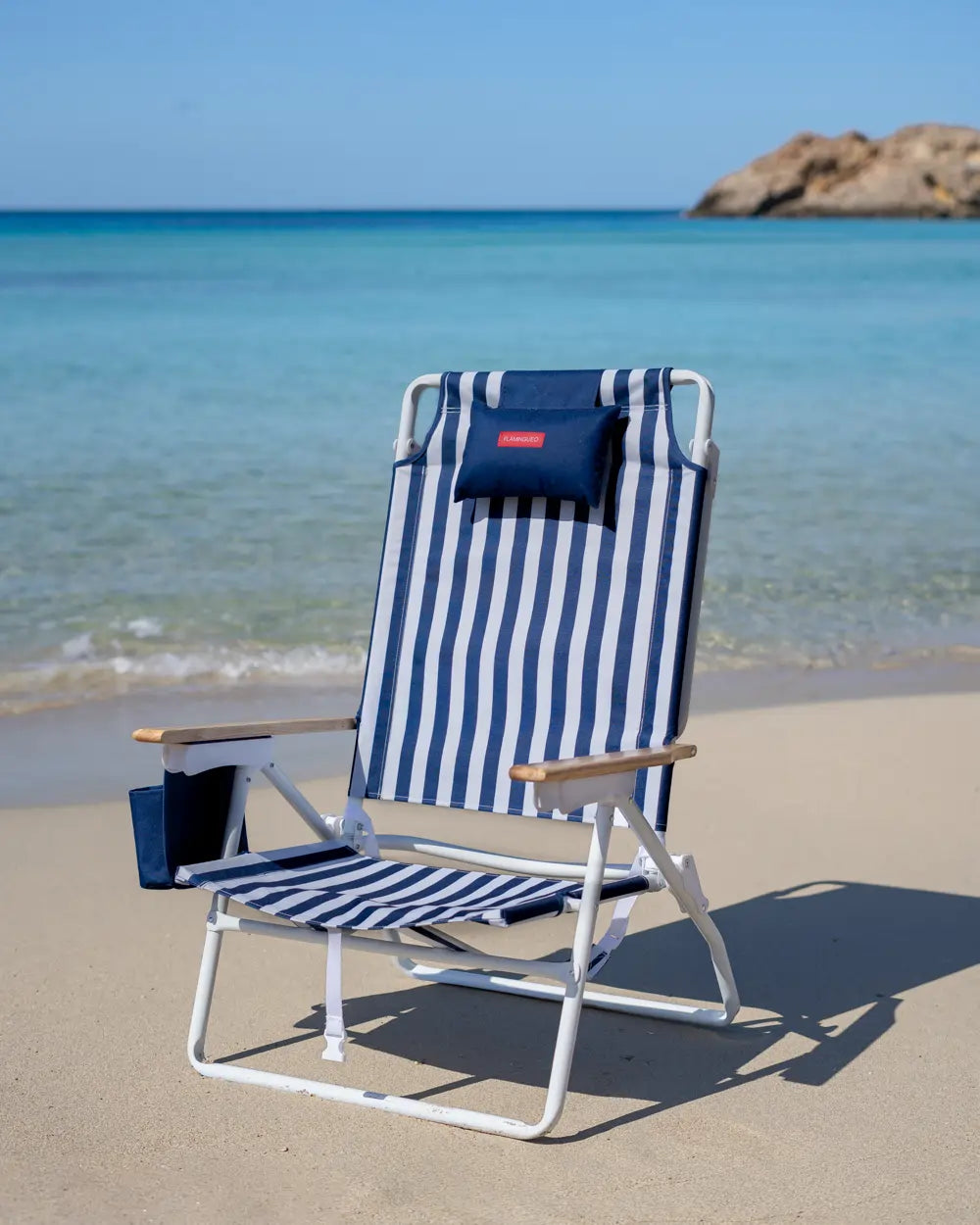 Silla de playa reclinable alta con nevera – LORELEI