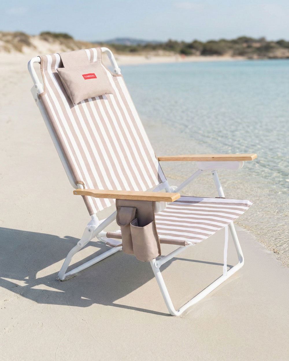 Silla de playa reclinable alta con nevera – LORELEI