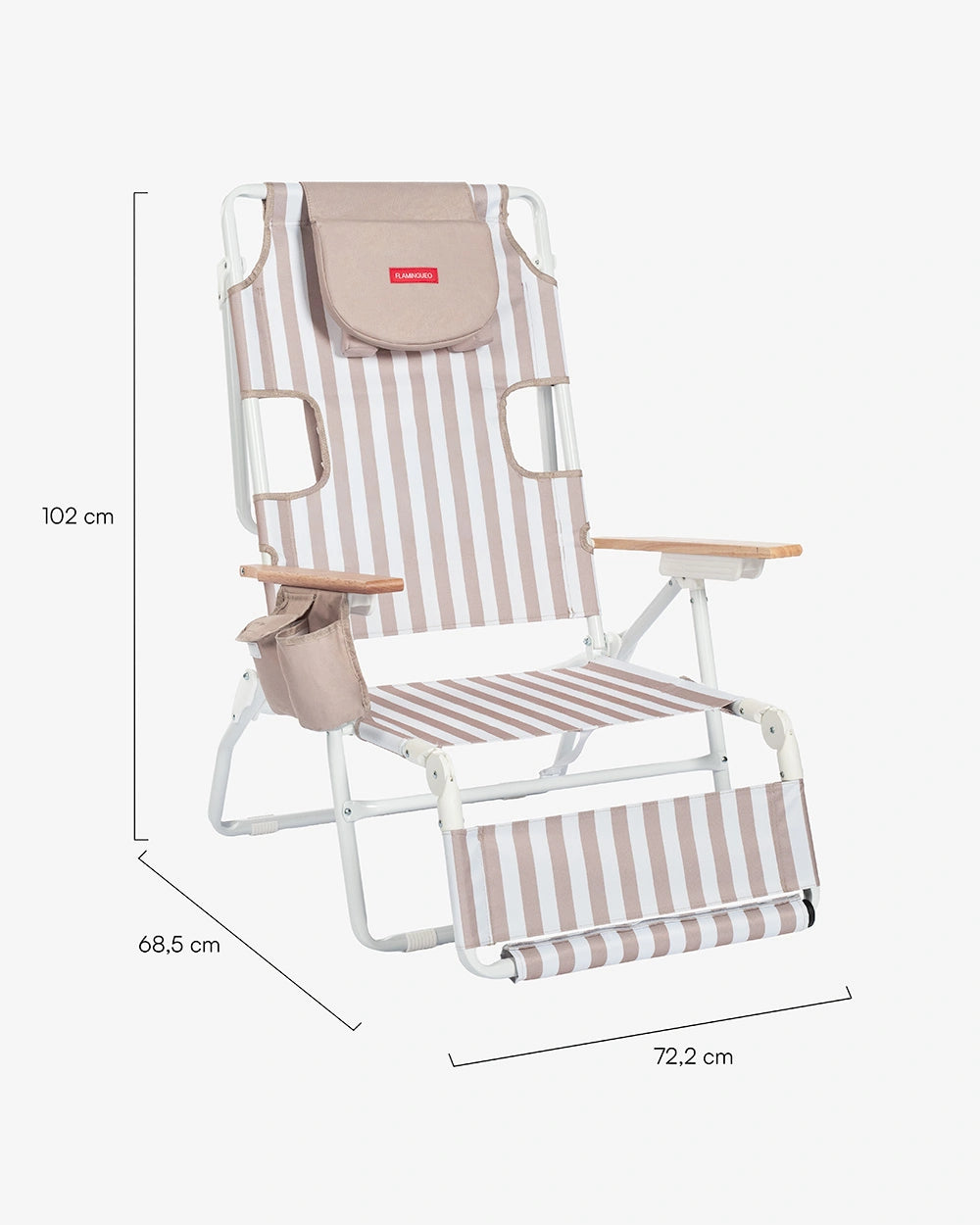 Medidas del producto Reclining beach hammock - INDIE