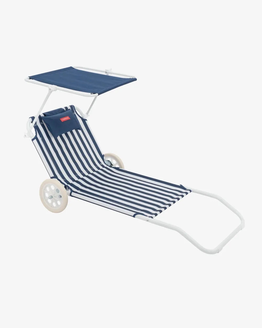 Hamaca de playa con ruedas y parasol – FREYA