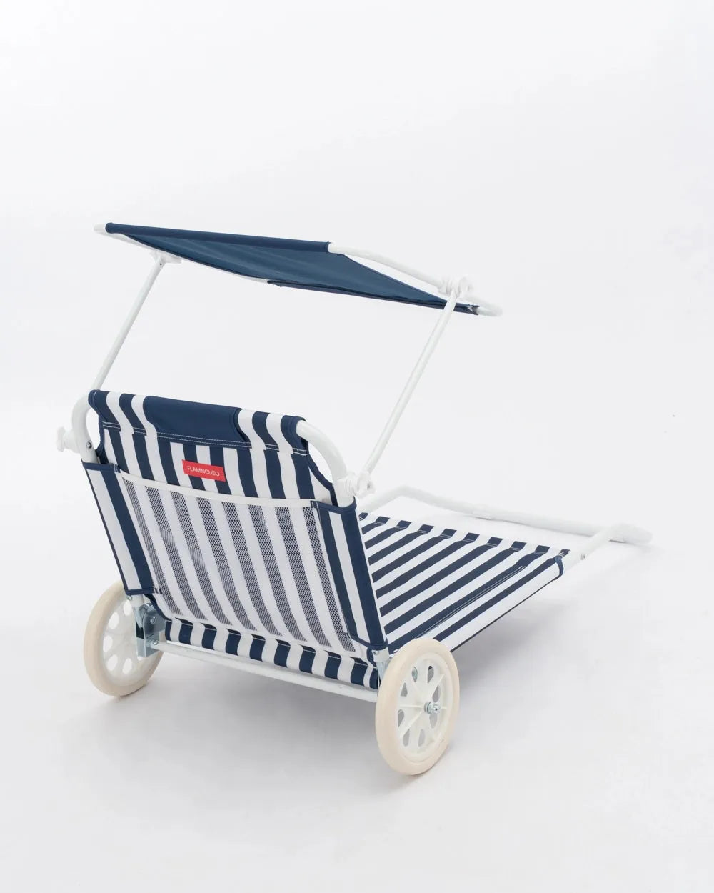 Hamaca de playa con ruedas y parasol – FREYA