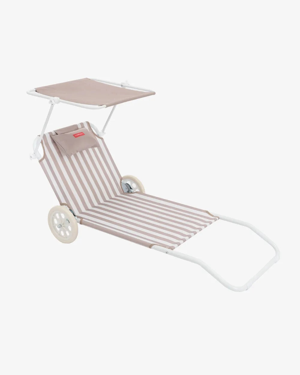 Hamaca de playa con ruedas y parasol – FREYA