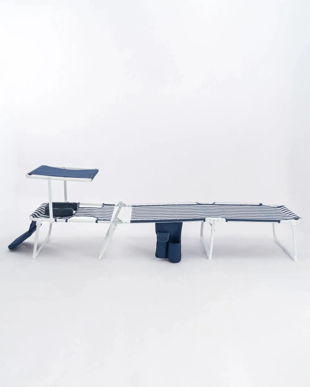 Tumbona de playa reclinable con parasol – TIVOLI