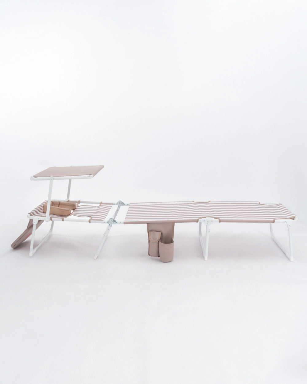 Tumbona de playa reclinable con parasol – TIVOLI