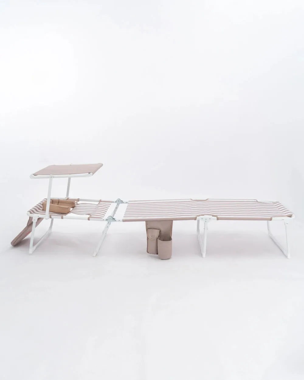 Tumbona de playa reclinable con parasol – TIVOLI