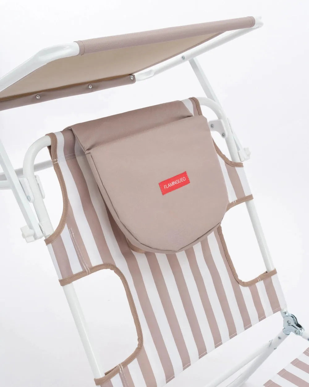 Tumbona de playa reclinable con parasol – TIVOLI