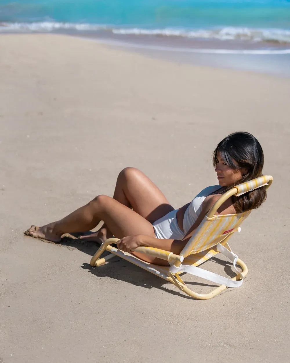 Chaise de plage basse pliable – BAMBINA