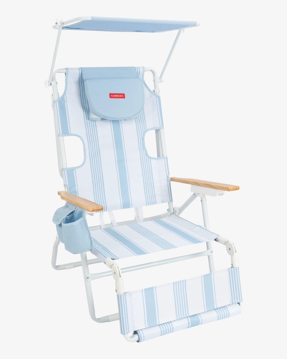 Tumbona de playa reclinable con parasol – CANNES