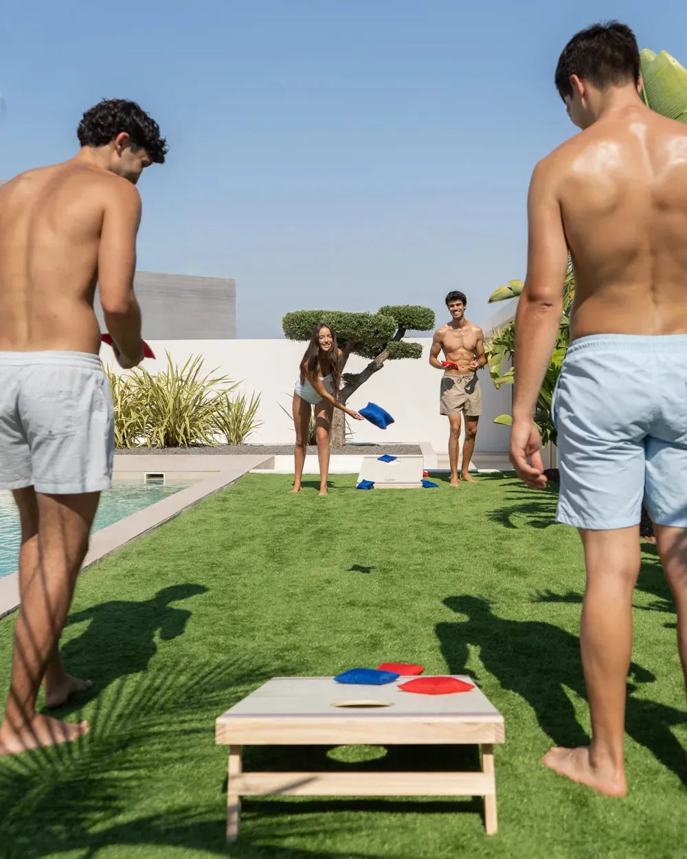 Pack 2 juegos de puntería "cornhole"