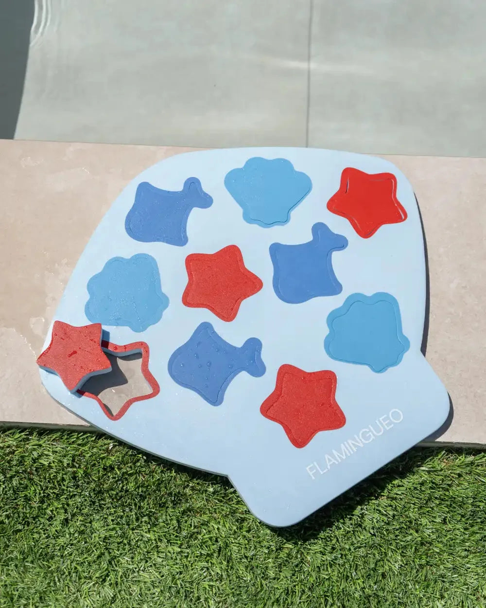 Puzzle flotante de espuma para piscina - SALTY