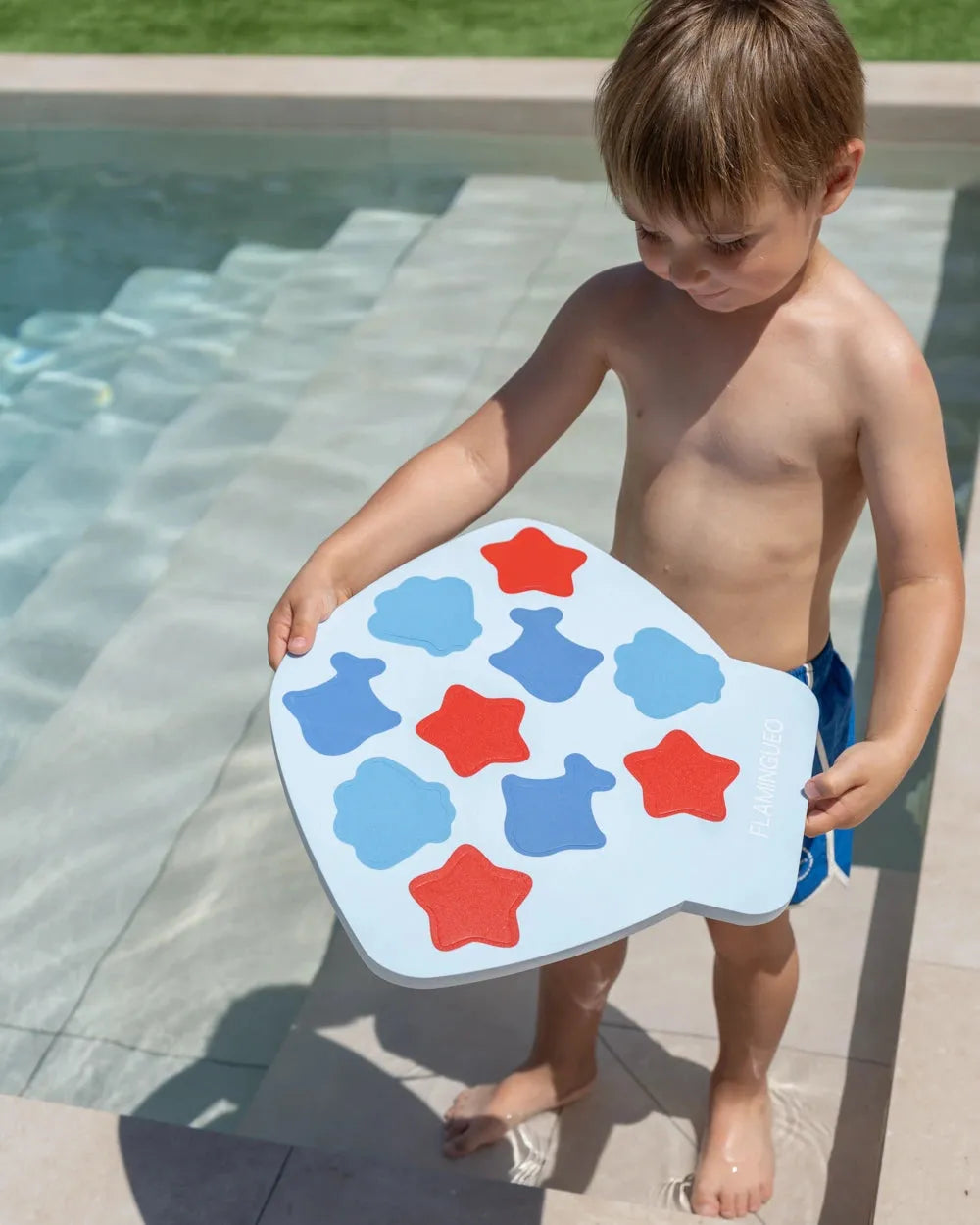 Puzzle flotante de espuma para piscina - SALTY