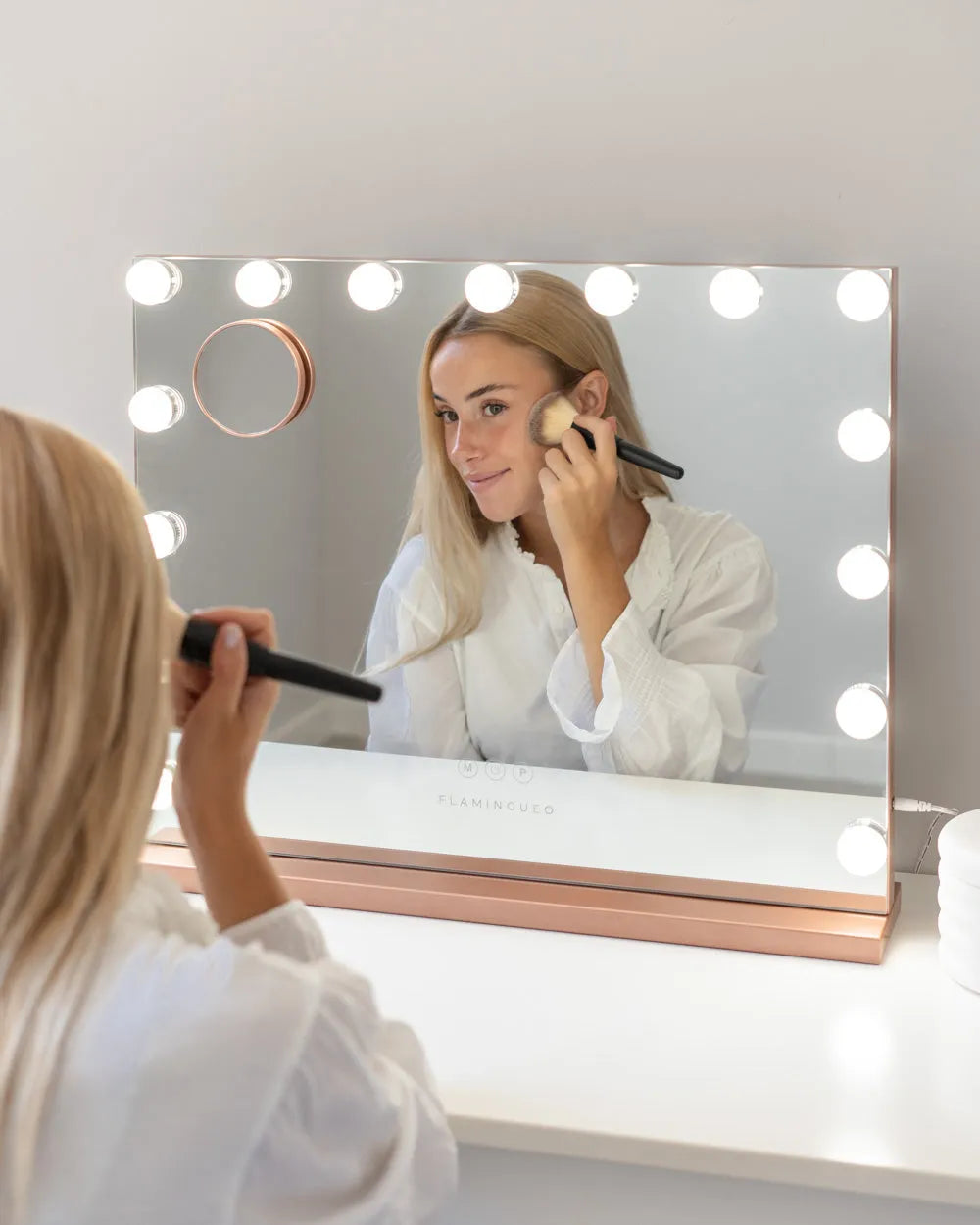 Pack espejo kim + lámpara velas