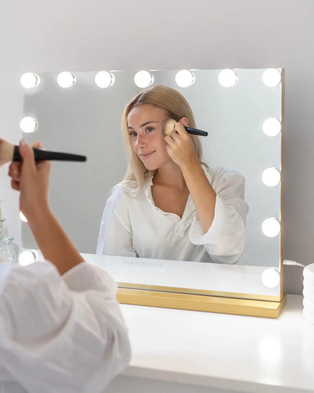 Pack espejo kim + lámpara velas