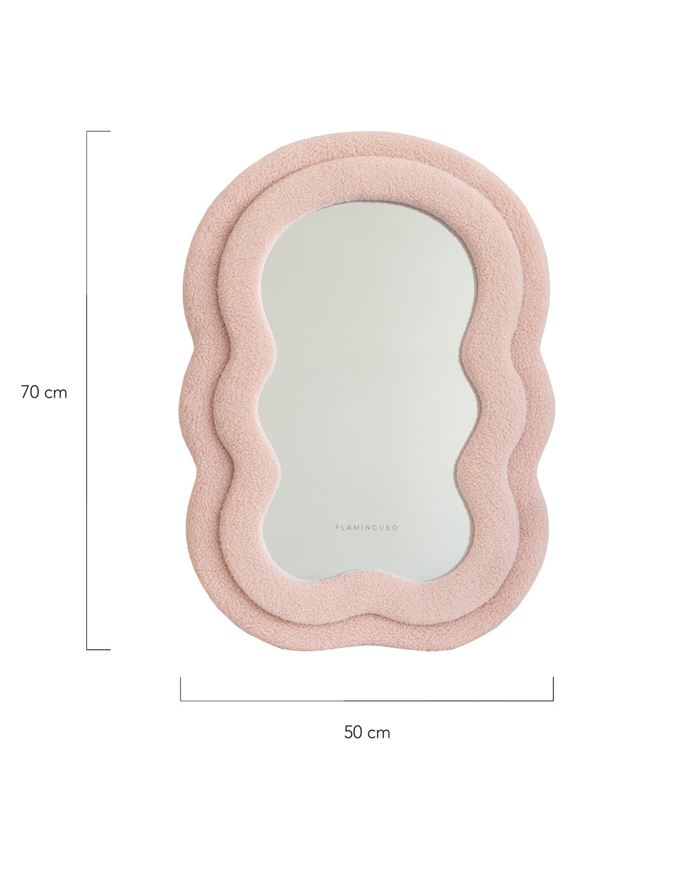 Dimensioni del prodotto Specchio da toilette Teddy - CHARLIE
