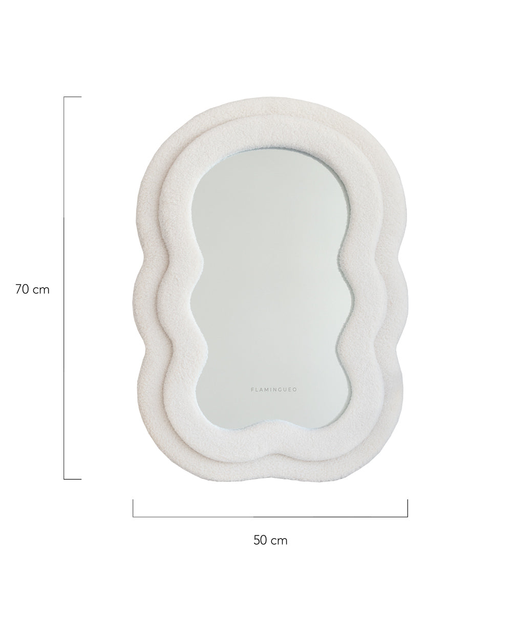 Medidas del producto Teddy Vanity Mirror - CHARLIE