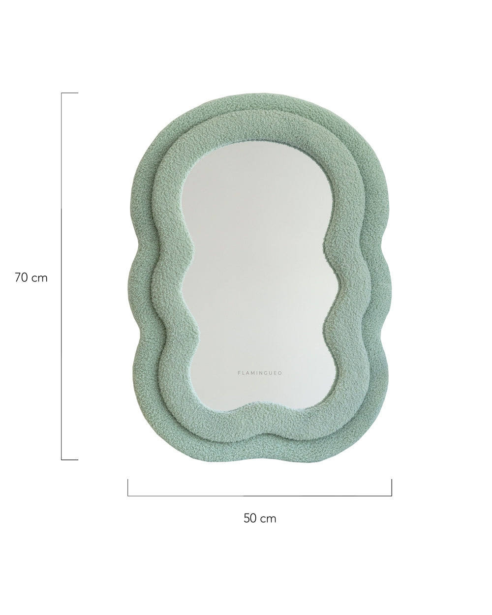 Medidas del producto Teddy Vanity Mirror - CHARLIE