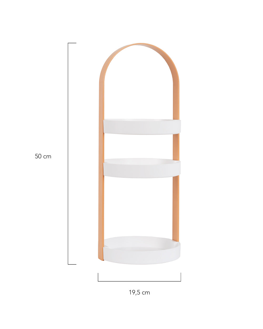 Medidas del producto Organizador maquillaje - HARPER