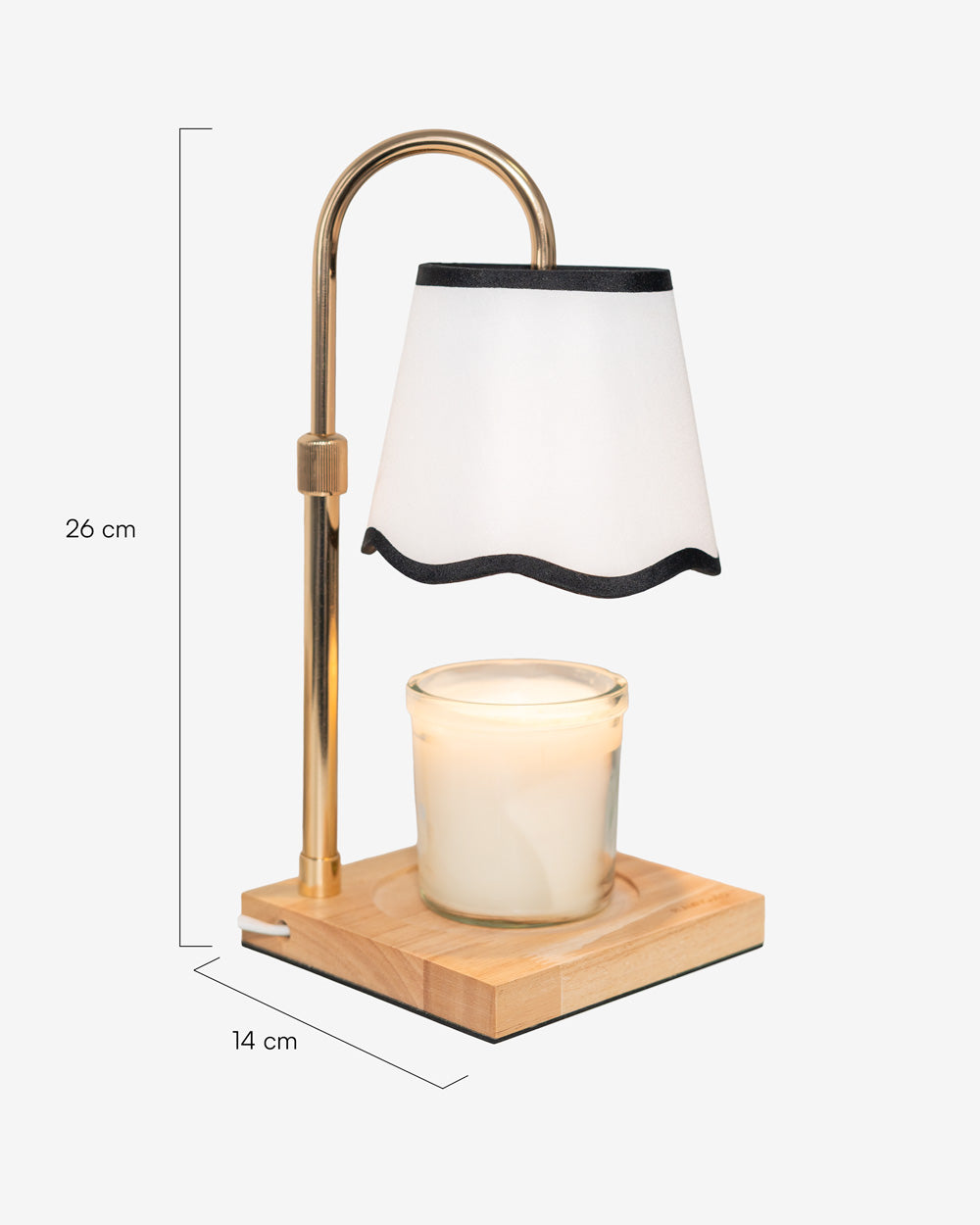 Medidas del producto Candle Lamp - PRANA