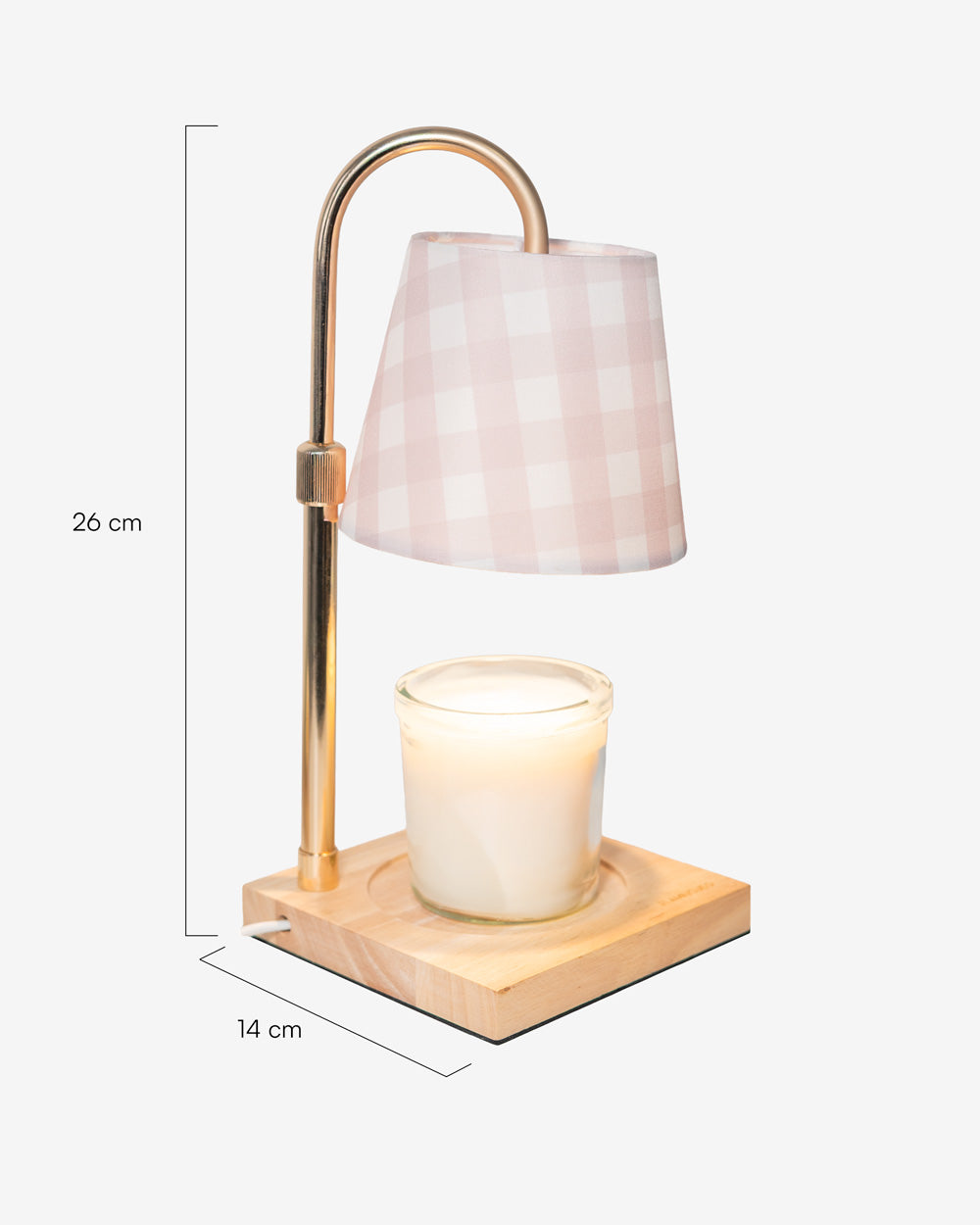 Medidas del producto Candle Lamp - PRANA