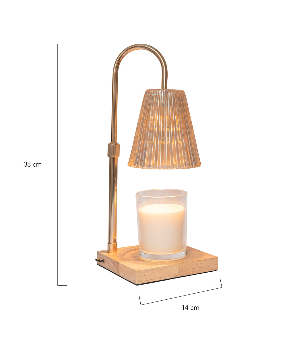 Medidas del producto Candle Lamp - BLOOM