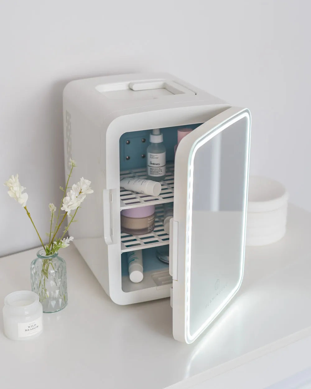 Pack nevera + espejo corazón