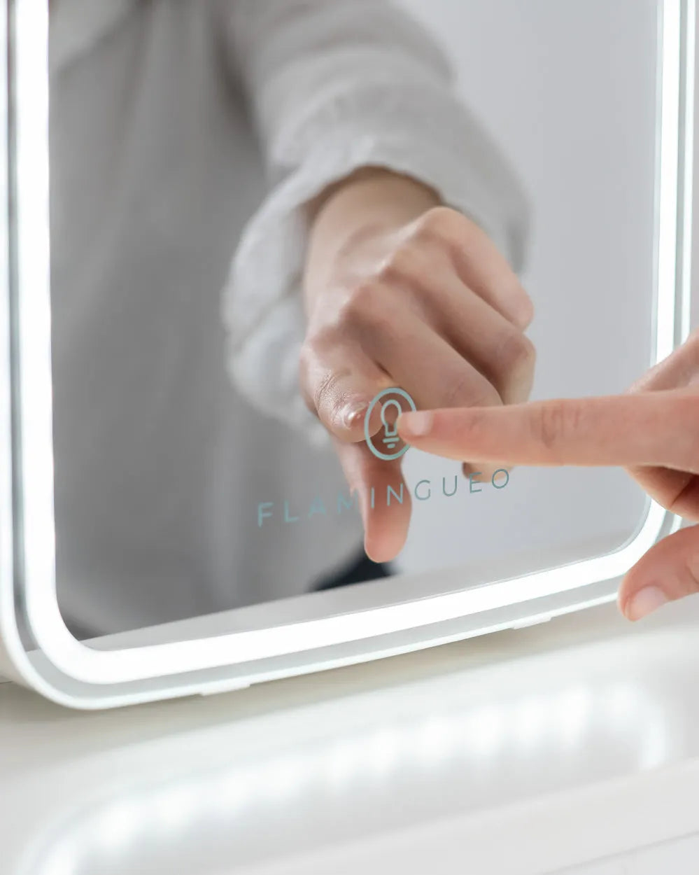 Pack nevera + espejo corazón