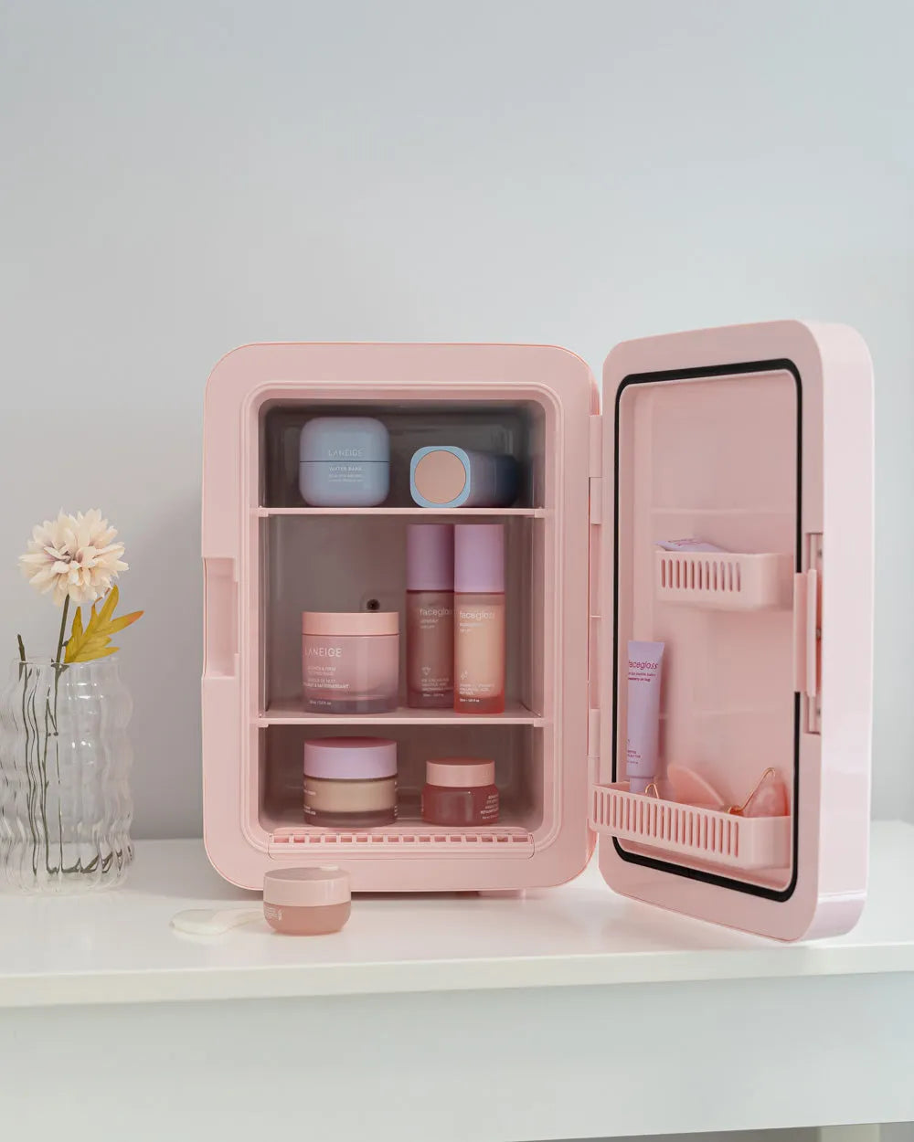 Pack nevera + espejo corazón