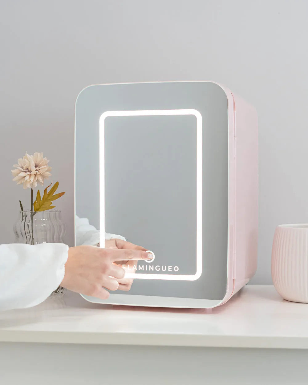 Pack nevera + espejo corazón