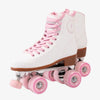 Patines 4 ruedas blancos/rosas - RODEO