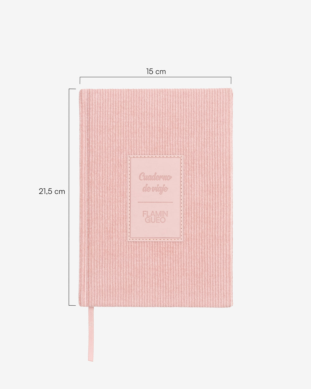 Medidas del producto Cuaderno de viaje - JACK