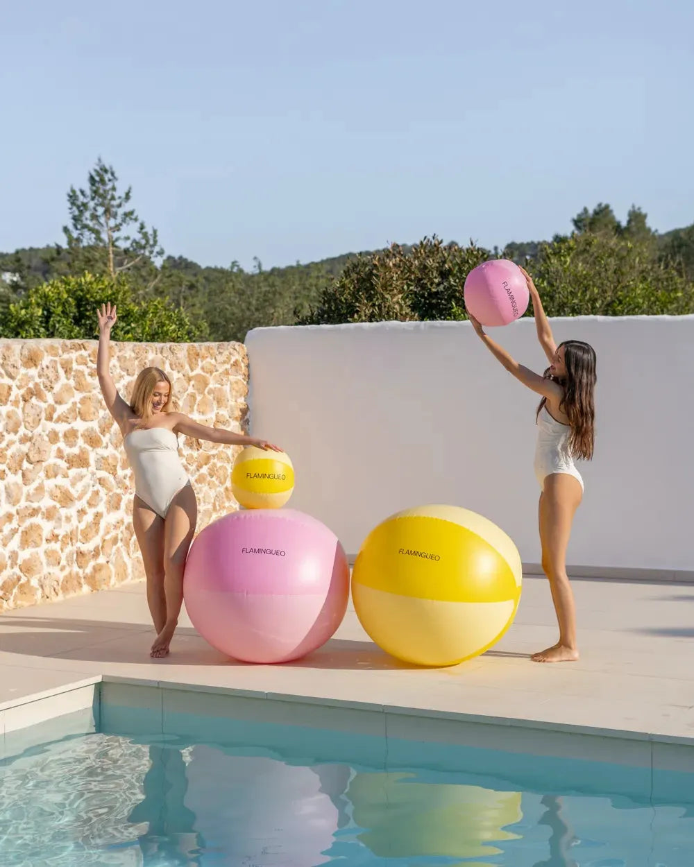 Bola insuflável gigante para praia e piscina – HOOP