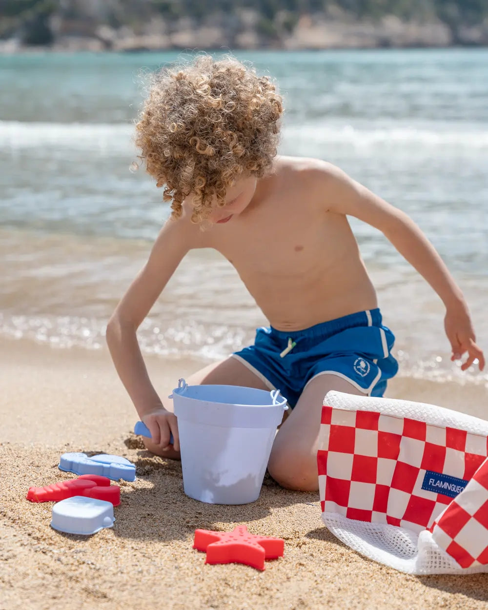 Set di giocattoli da spiaggia in silicone – CRABBY