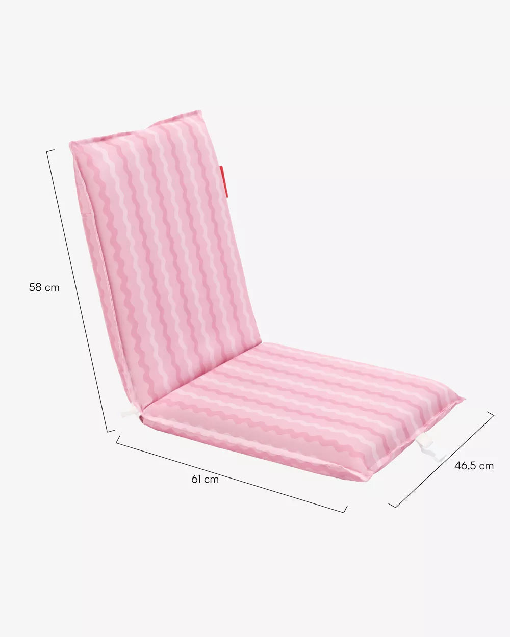 Medidas del producto Respaldo plegable de playa ajustable – DEEDEE