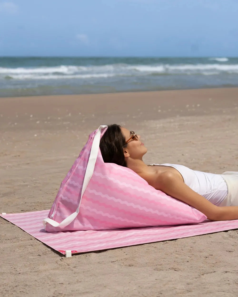Dossier de plage avec rembourrage confortable