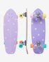 tabla surfskate lila margaritas