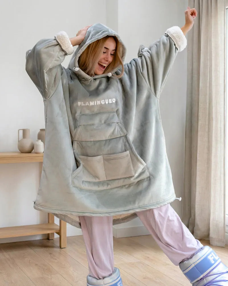 Blanket Sweatshirt - Grey Hagrid
