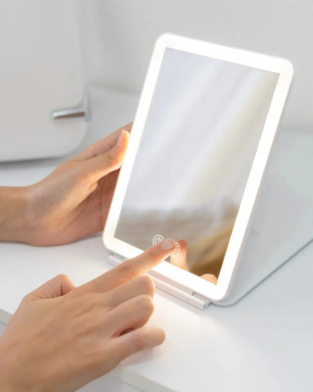Espelho de viagem com luz LED - AIR