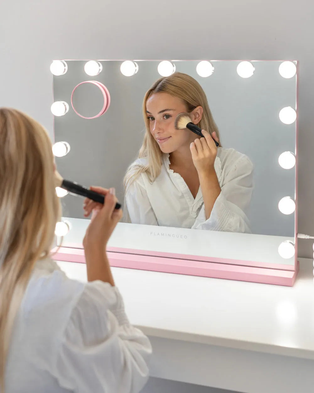 Pack espejo kim + lámpara velas