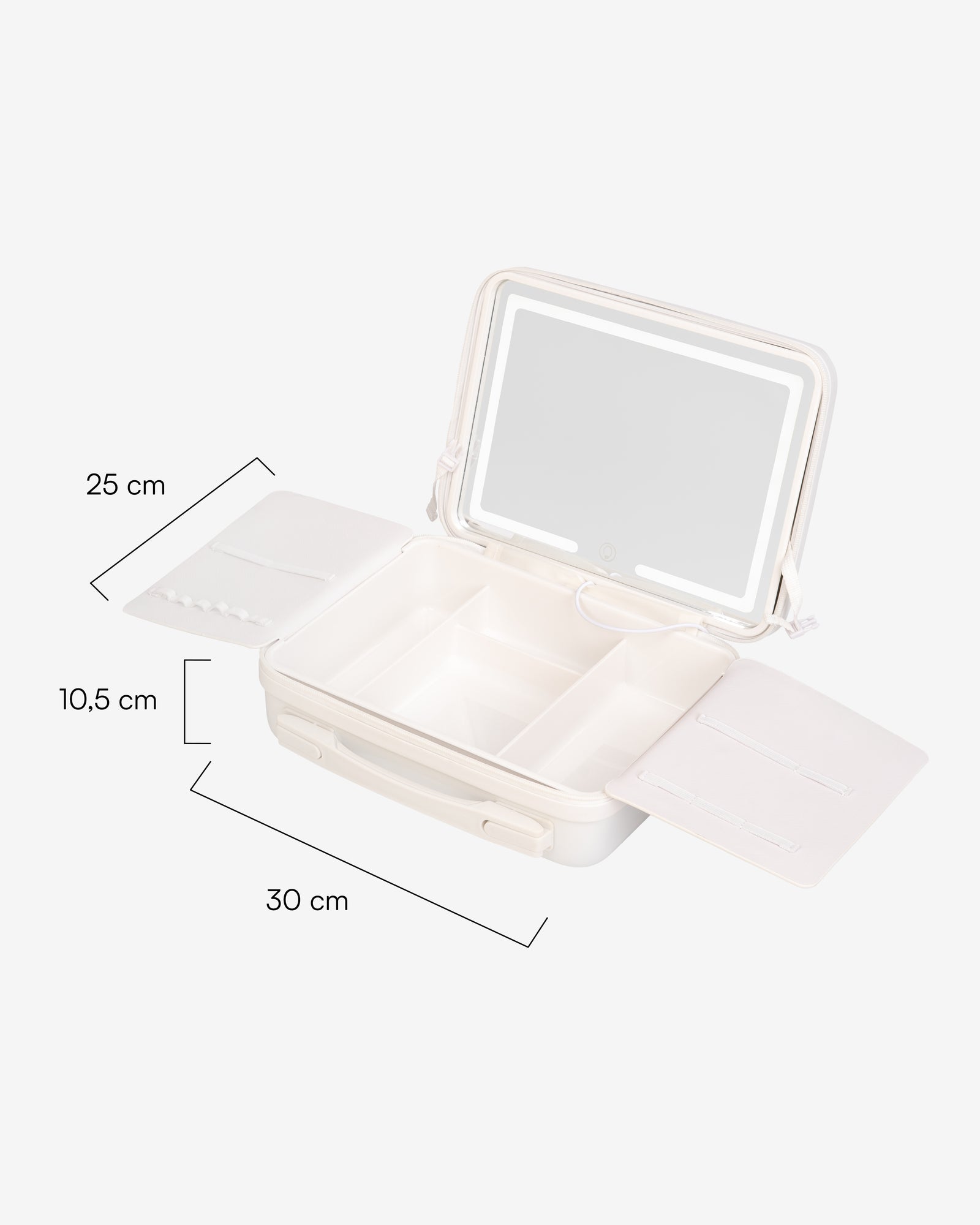 Medidas del producto Maletín de maquillaje - ISABELLA