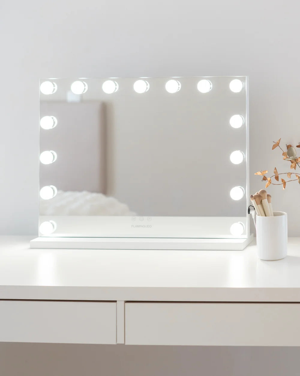 Espejo maquillaje con luz LED - SHARPAY