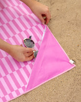bolsillo toalla rosa