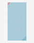 toalla microfibra azul