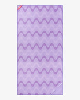 toalla microfibra morada