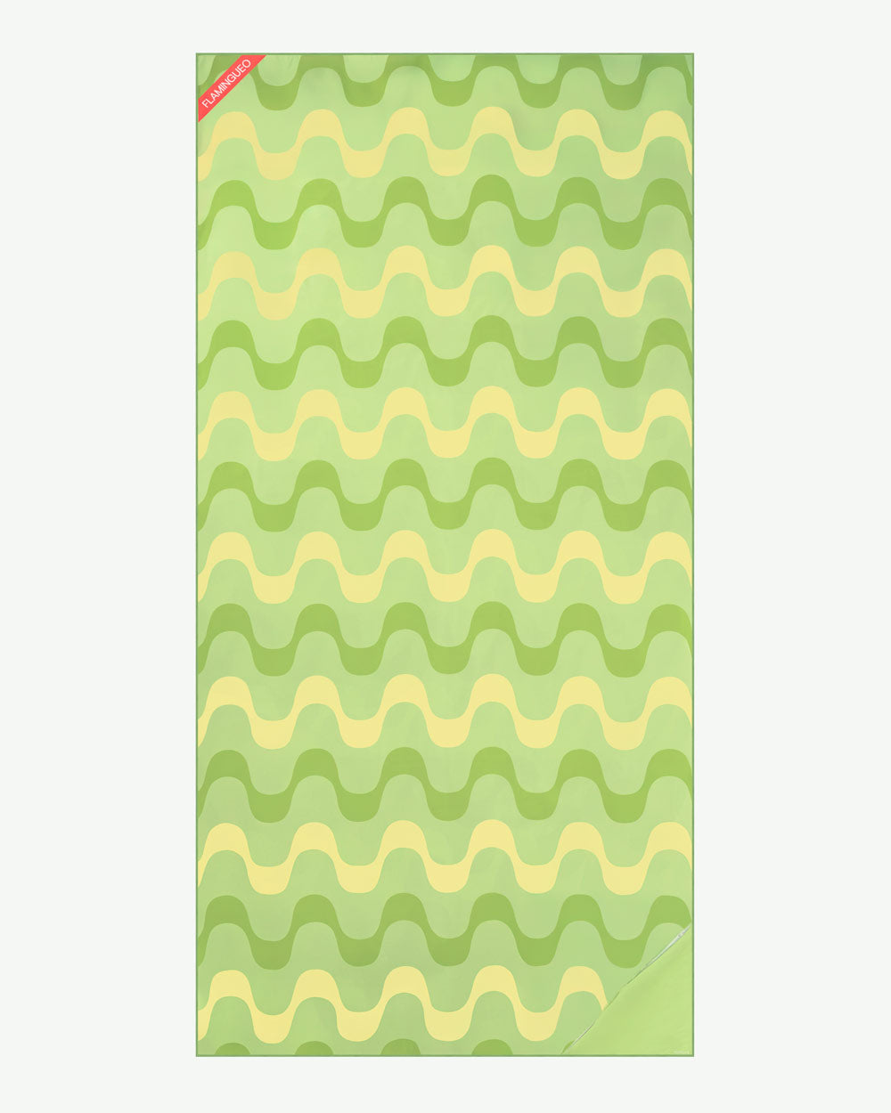 toalla microfibra verde