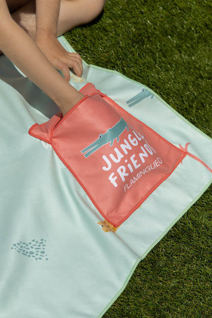 toalla kids para playa y piscina