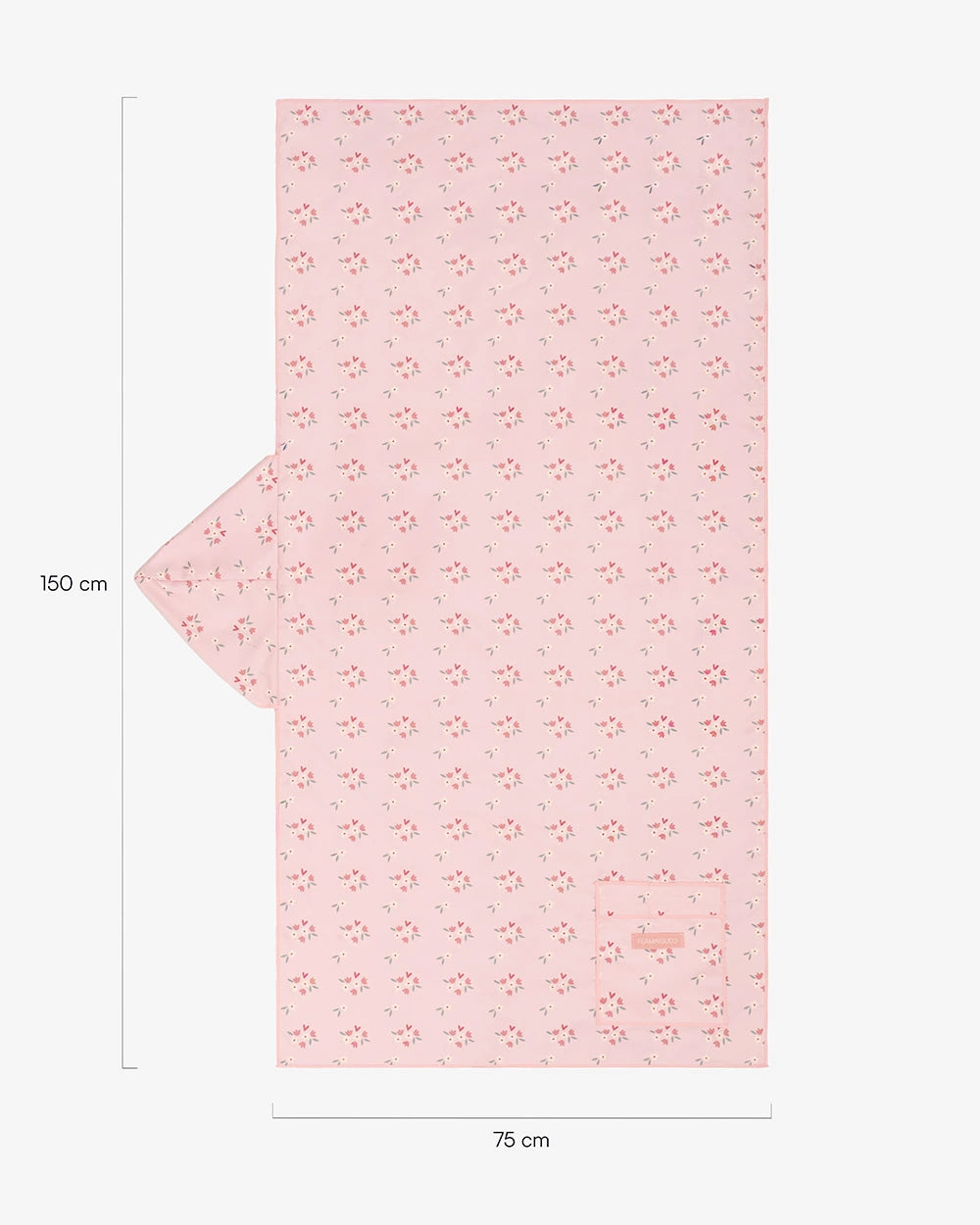 Medidas del producto Toalla infantil de microfibra con capucha – ROSIE
