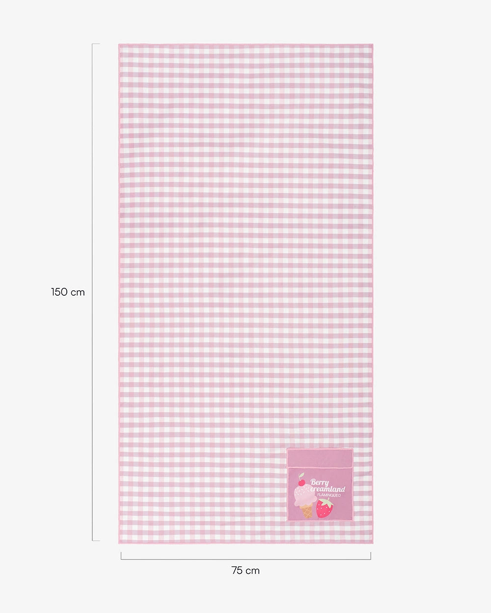 Medidas del producto Toalla infantil de microfibra – LOLLIE