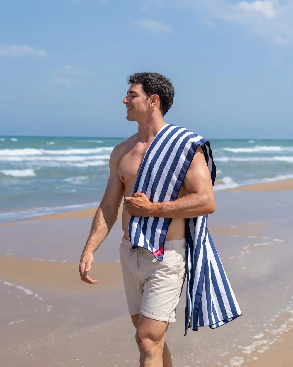 Serviette de plage en microfibre – SAVANNAH