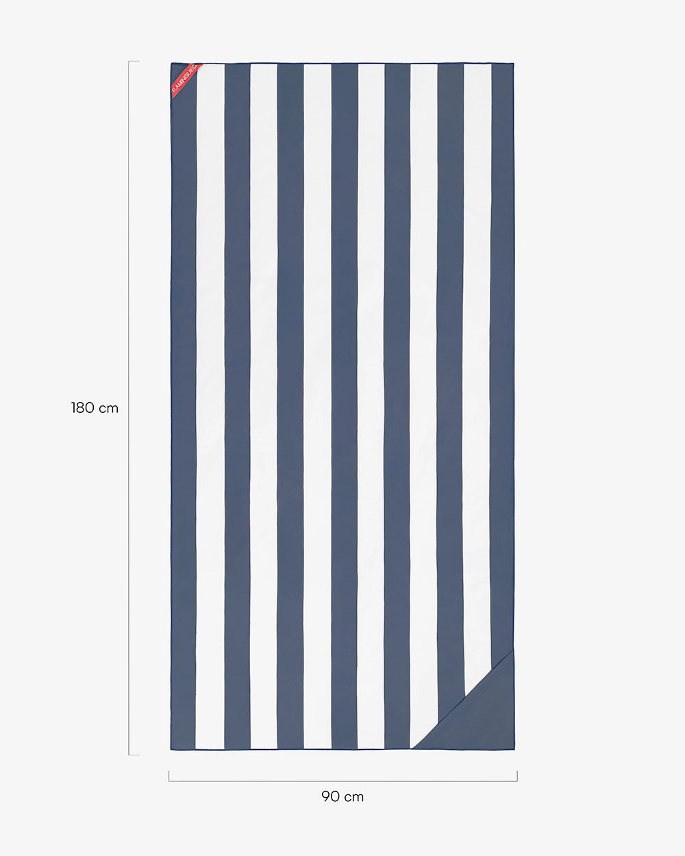 Medidas del producto Toalla de playa de microfibra con imanes – CABO